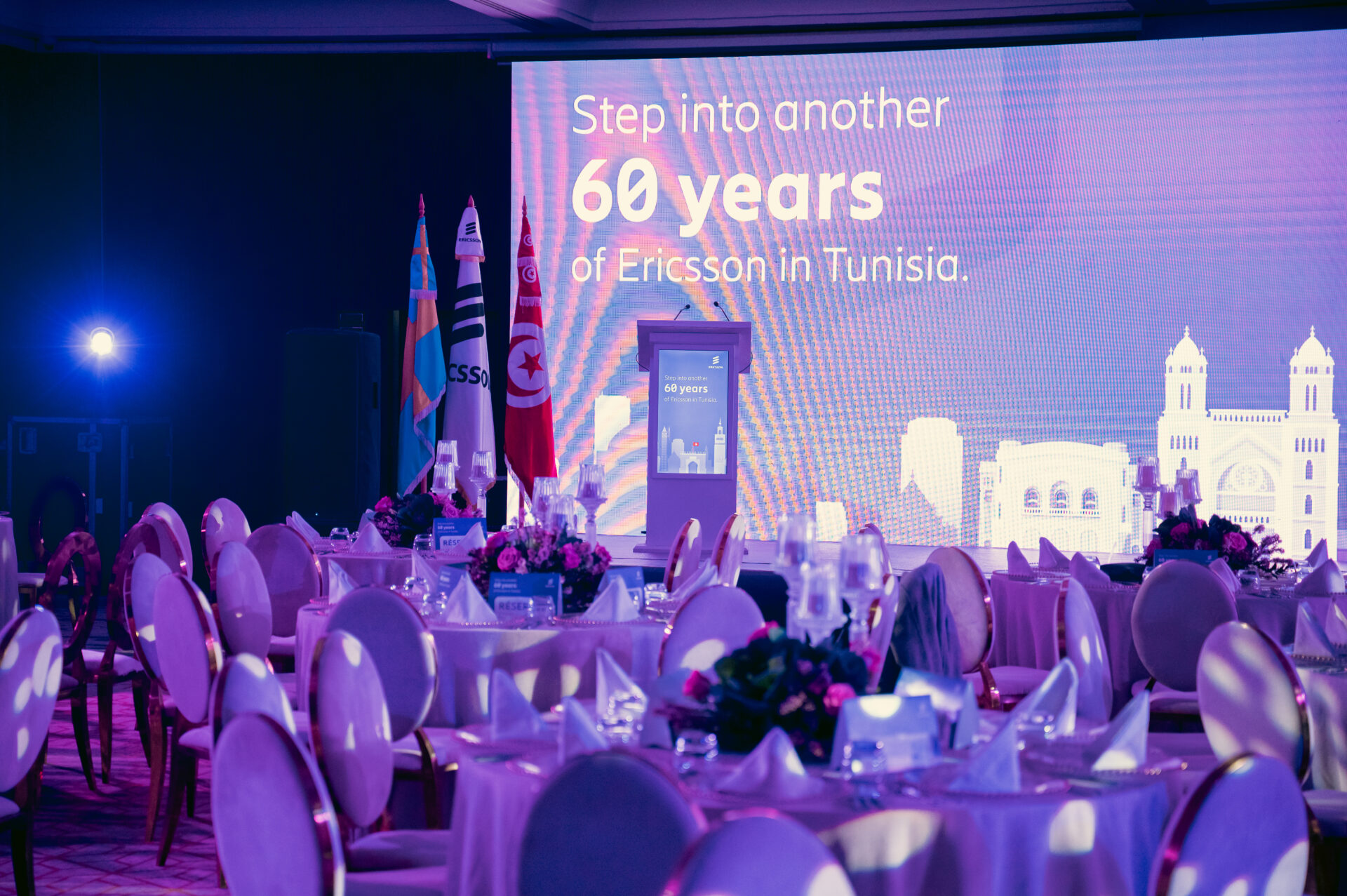 Ericsson – 60 ans de présence en Tunisie